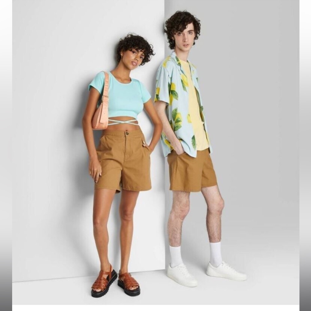 Wild Fable Brown Shorts